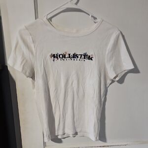 Hollister Classic White Tee with Logo